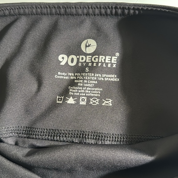 90 Degrees & Old Navy black leggings 2 piece bundle S - Picture 9 of 12